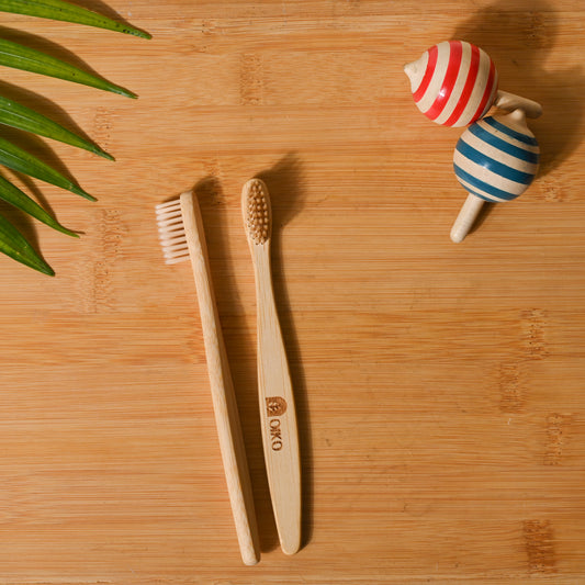 Kids Bamboo Toothbrush Ultra soft Bristles